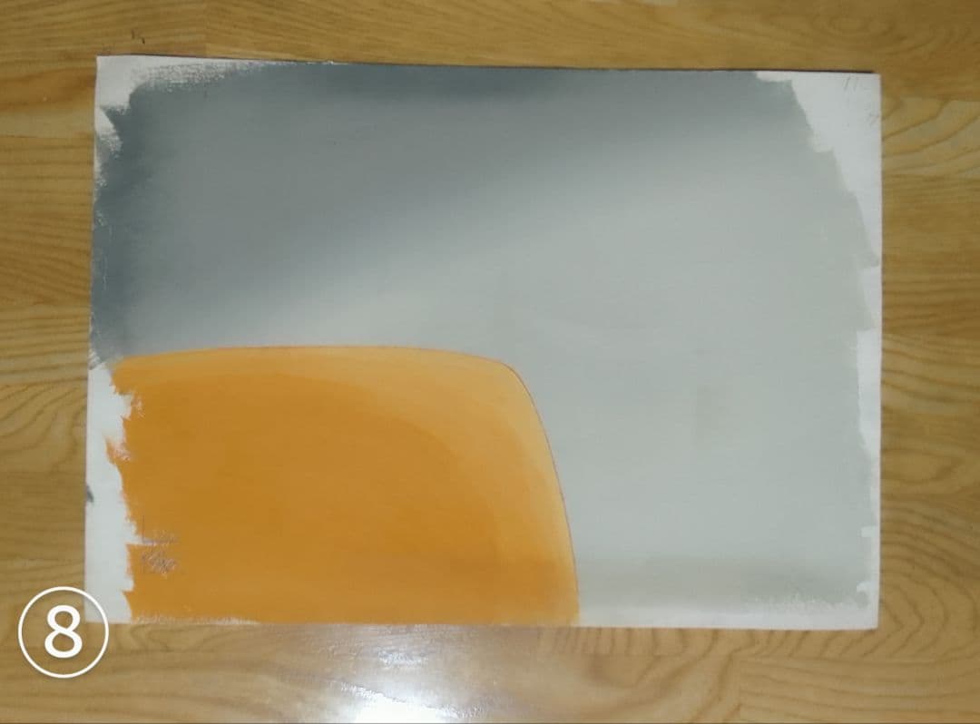 セル画の直筆背景画　12点