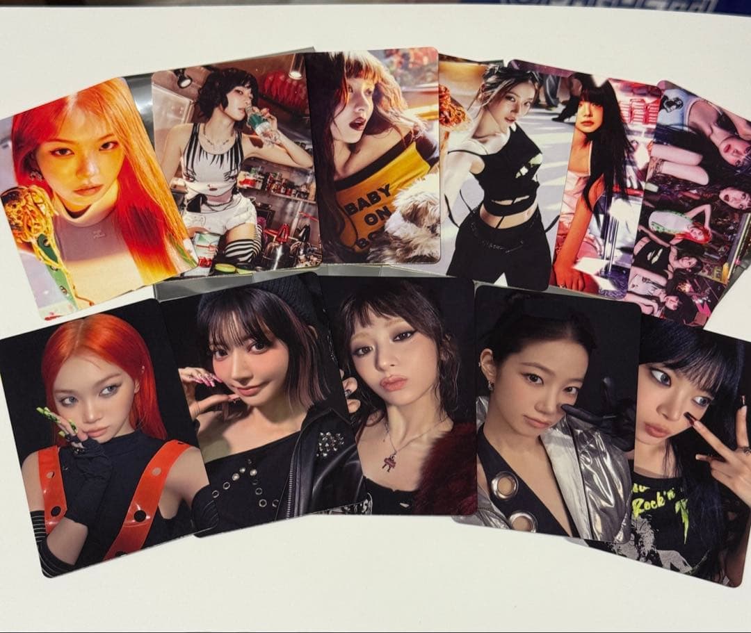 LE SSERAFIM SPAGHETTI HMV ラキドロ トレカ ステッカー