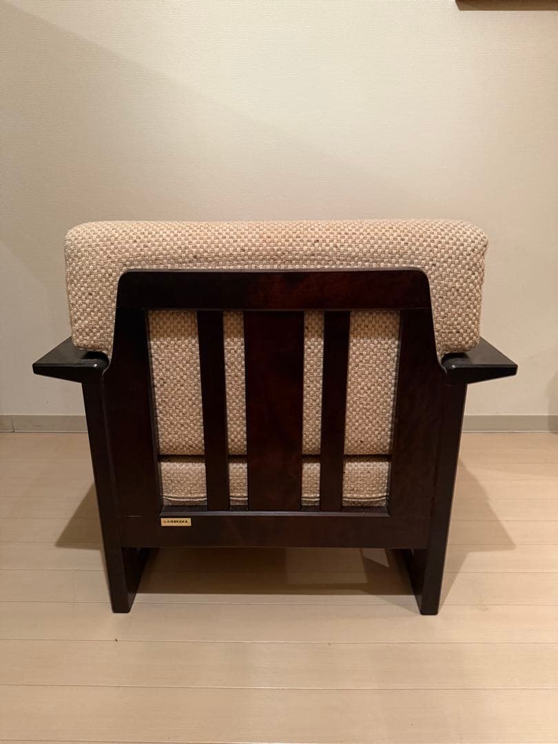 北海道民芸家具 ソファー シングル 1人掛け アンティーク 和モダン