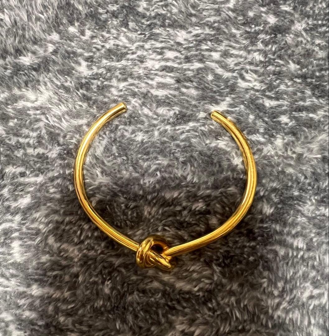 CELINE セリーヌ バングル ブレスレットゴールド