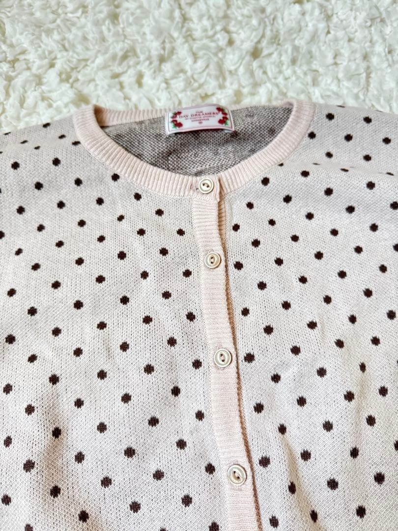 SCULPTOR Polka Dot Cardigan 【Mサイズ】