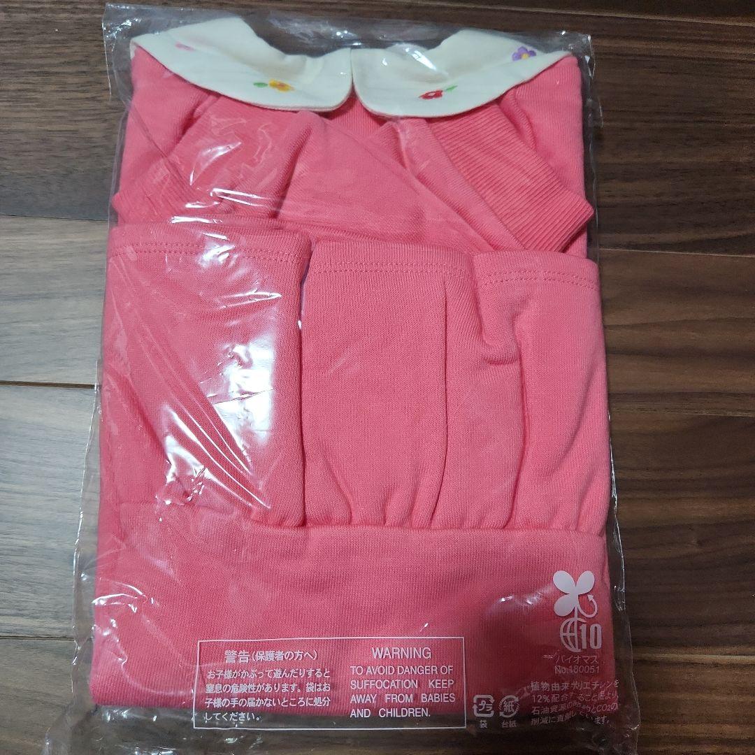 MIKI HOUSE ピンクウサギ刺繍トレーナー　服　120