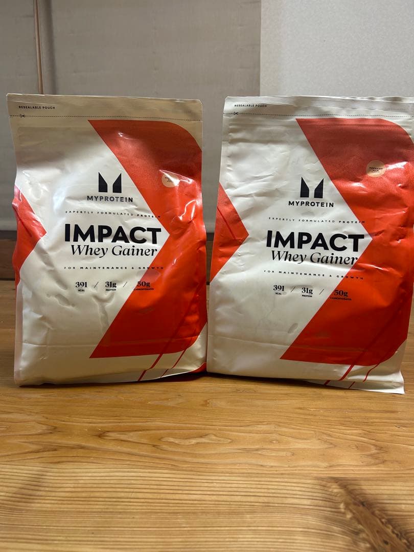 マイプロテイン ウェイトゲイナー バルクアップ　2.5kg×2個 合計5kg