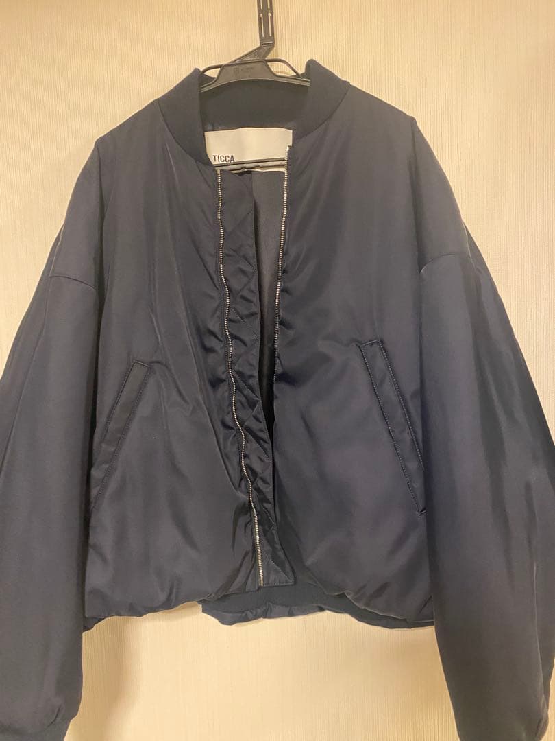 24AW【TICCA】ショートMA-1