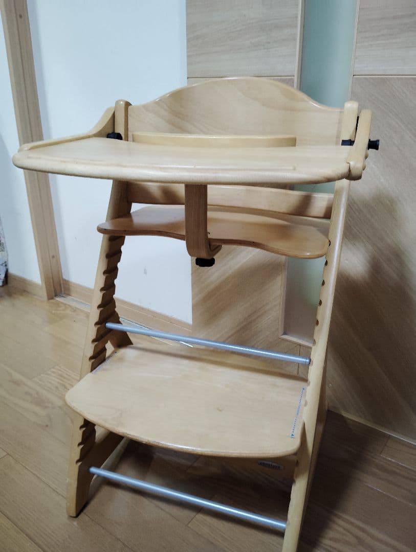 shi。さん専用【極美品】大和屋 すくすくチェアプラス ベビーチェア テーブル