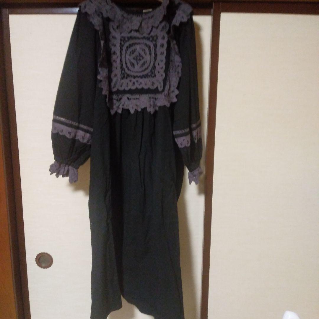 TSUHARU bySamansaMos2ツハル ドビーバテンレースワンピース