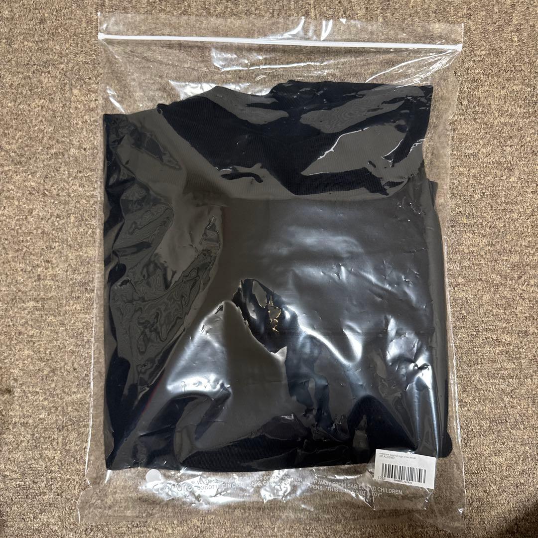 【新品未使用】everyone オリジナルロゴ クルーネックスウェット ブラック