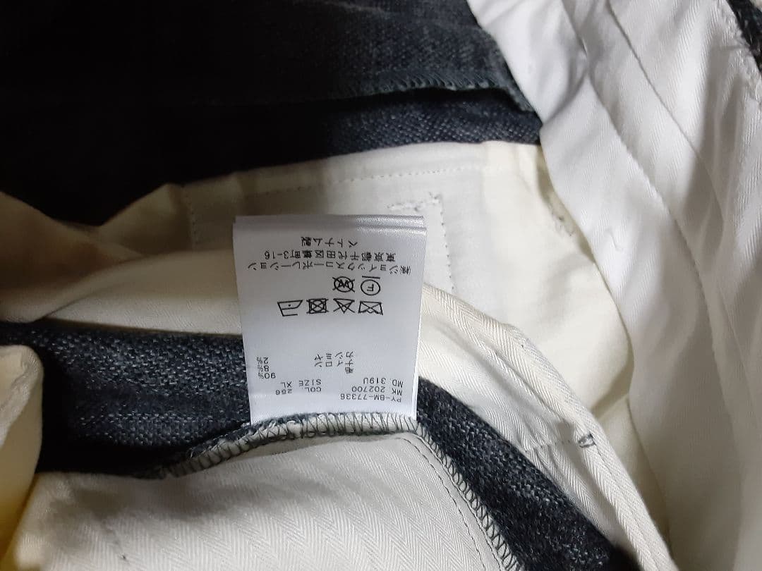 AW PSPaul Smith　チェックテーパードパンツ美品