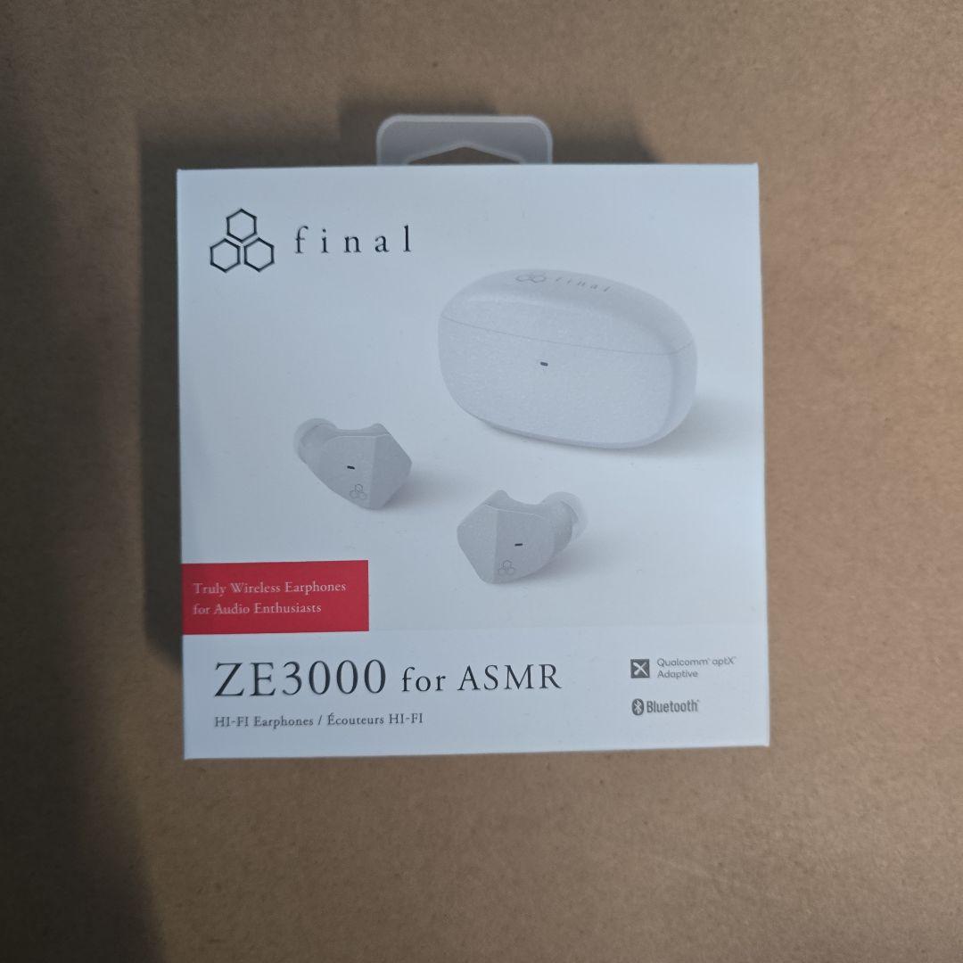 final ZE3000 for ASMR ワイヤレスイヤホン 美品