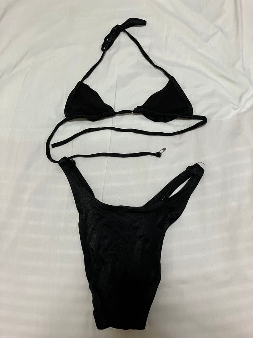 ボディビル ポージングビキニ 練習用 大会 ブラック