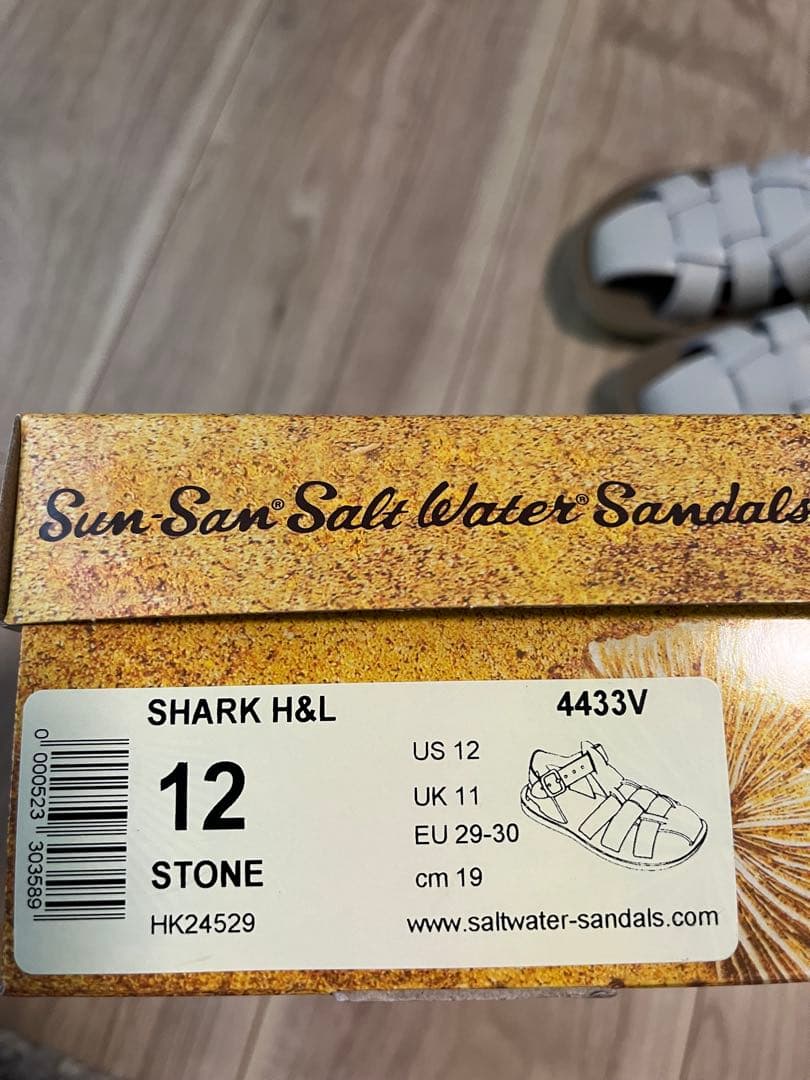 【新品】saltwatersandalsソルトウォーターサンダルストーン12