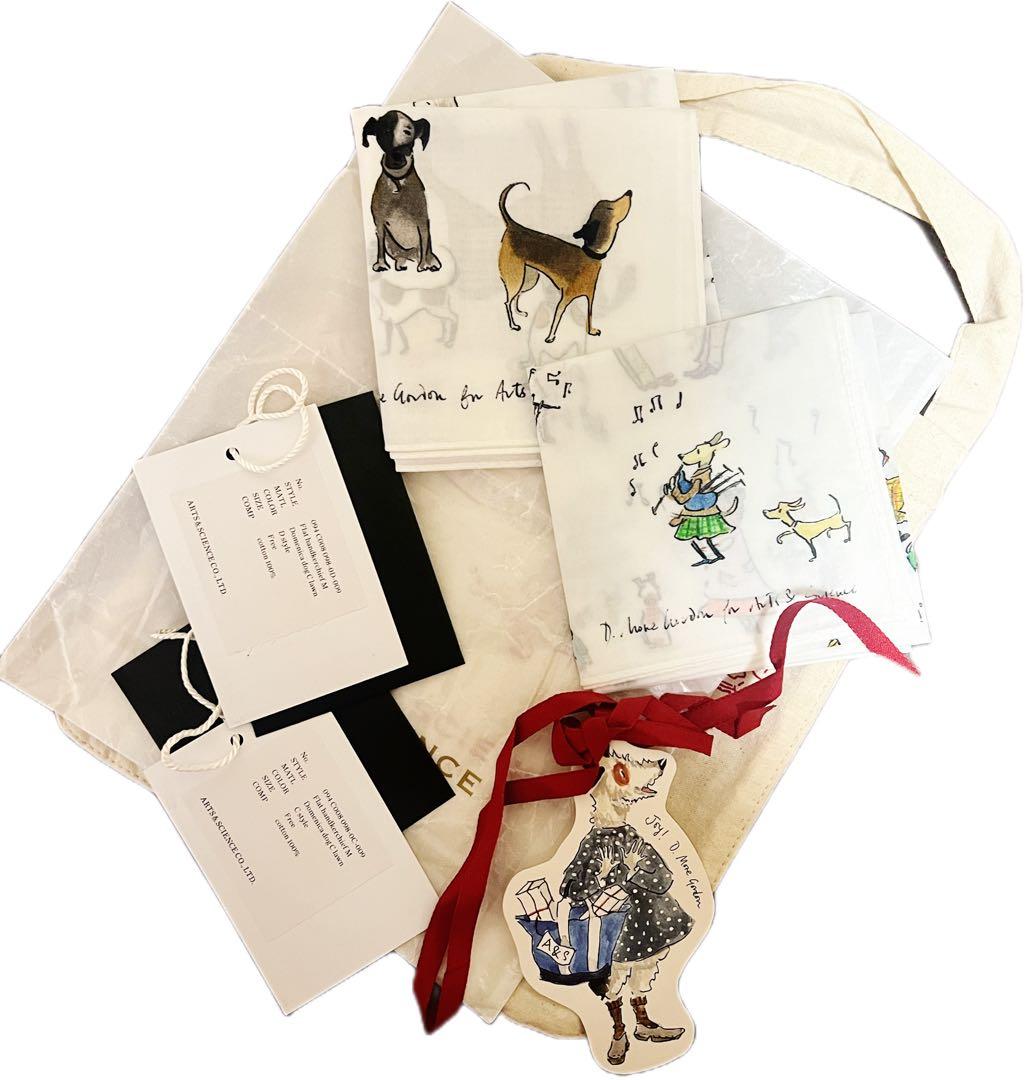 アーツ&サイエンス　ホリデーコレクション　ハンカチ ドメニカ・モア・ゴードン