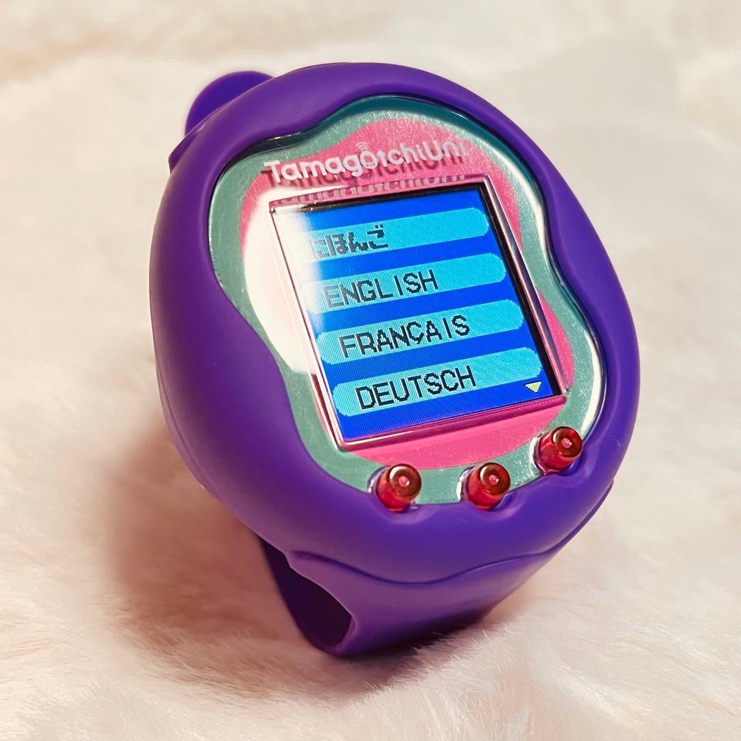 たまごっち tamagotchi UNI パープル 美品 送料込み