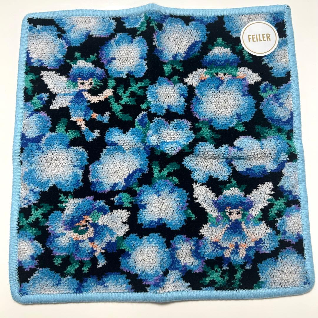 【新品・おまけ付】フェイラー × 近沢レース店 ハイジハンカチ＆ティッシュポーチ