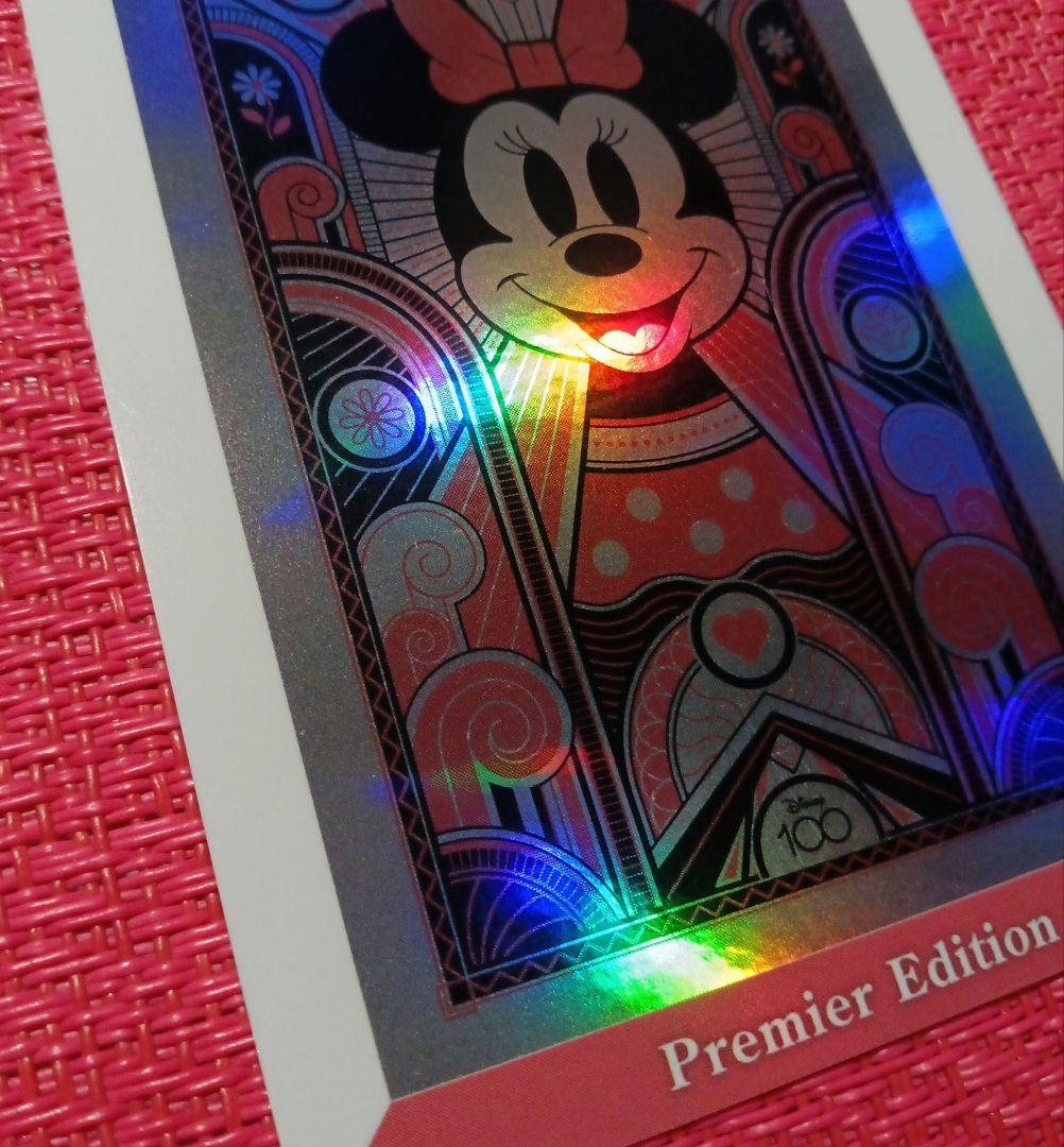 ディズニー100　エポック　ミニーマウス　プラチナムインサートパラレル　カード
