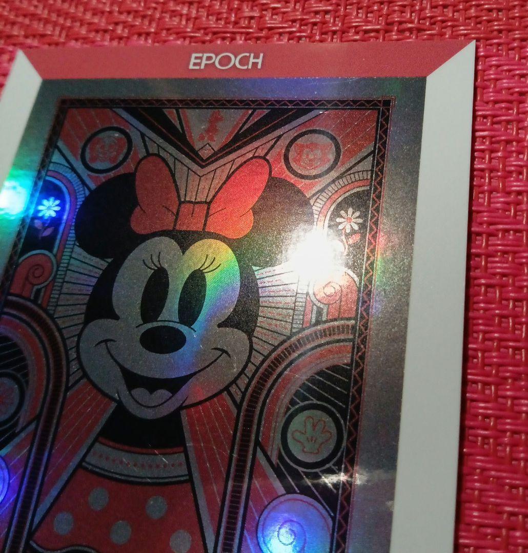 ディズニー100　エポック　ミニーマウス　プラチナムインサートパラレル　カード
