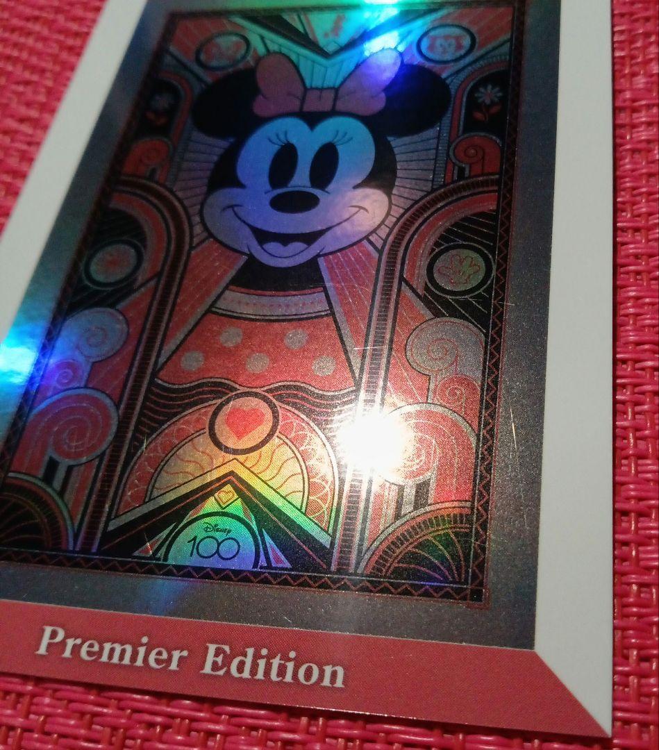 ディズニー100　エポック　ミニーマウス　プラチナムインサートパラレル　カード