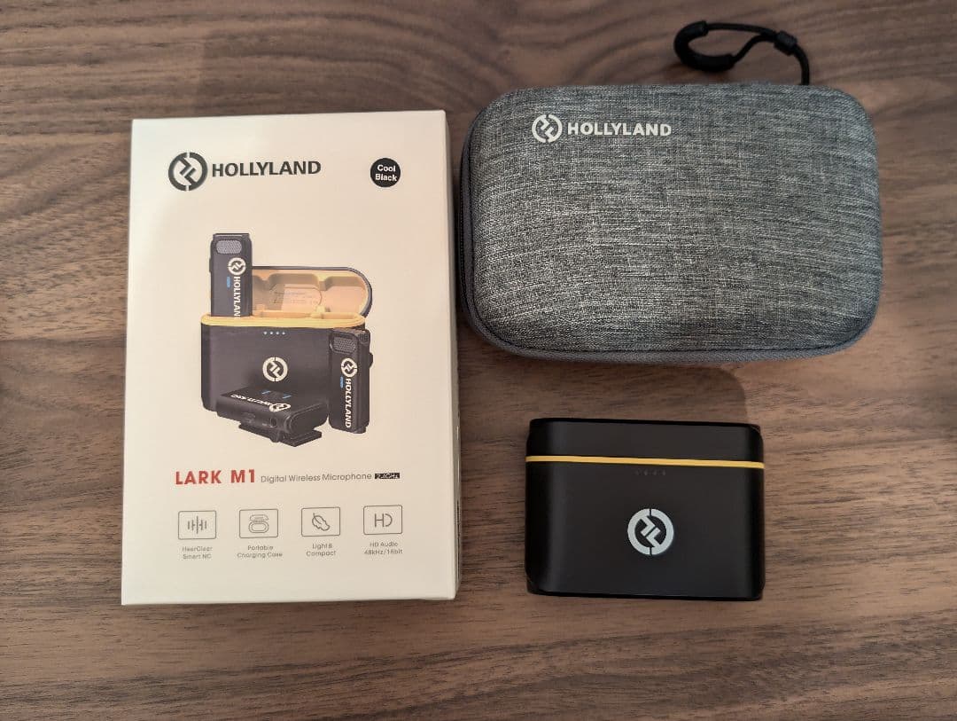 【美品】Hollyland Lark M1 ワイヤレスマイク