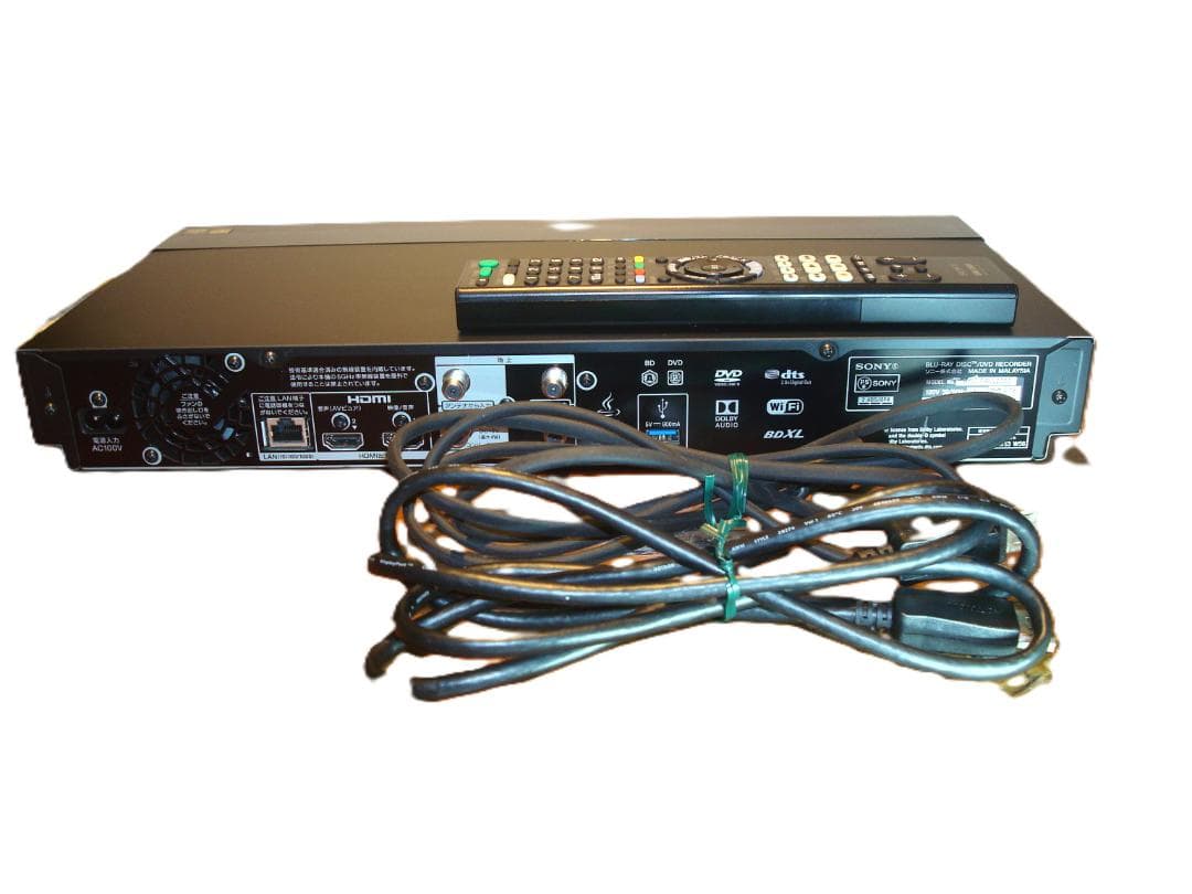 SONY BDZ-FBW2000 4Kブルーレイレコーダー2TB