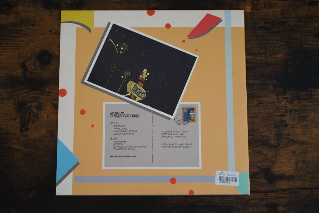 山下達郎 MF Doom アナログ 新品 Tatsuro Yamashita