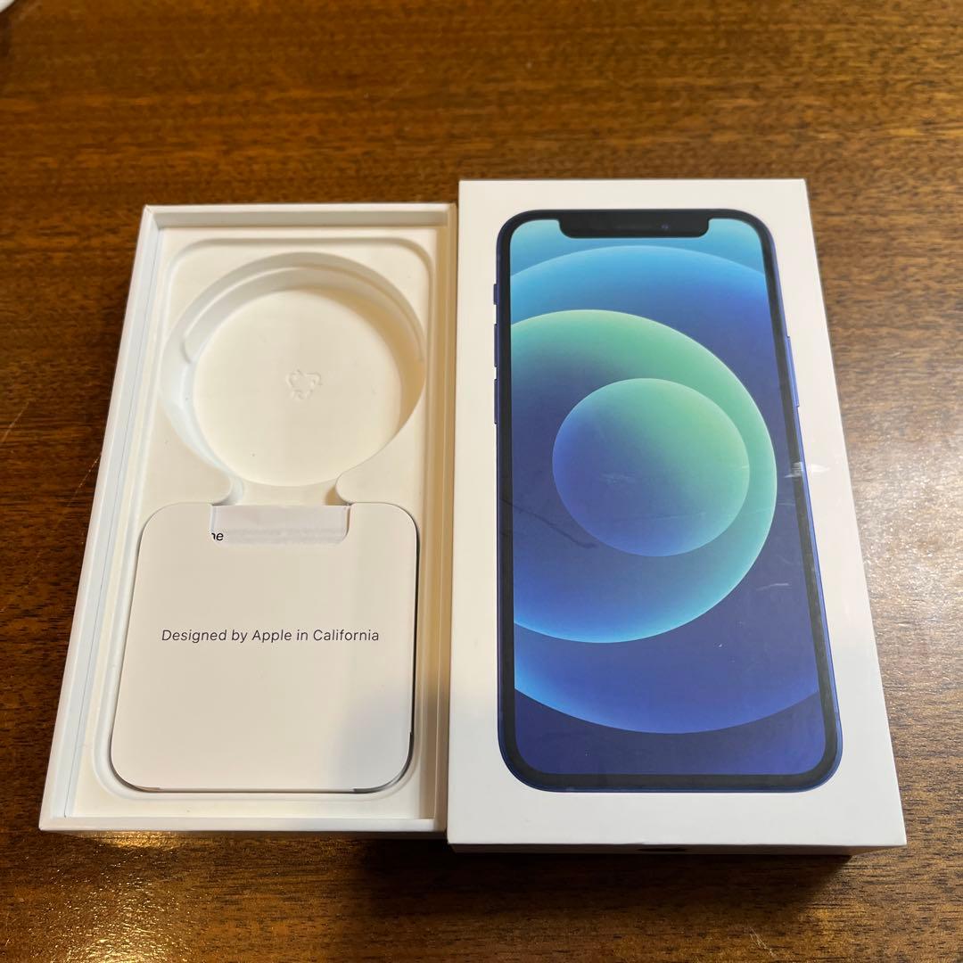 iPhone 12 mini ブルー 64 GB 純正バッテリー80%