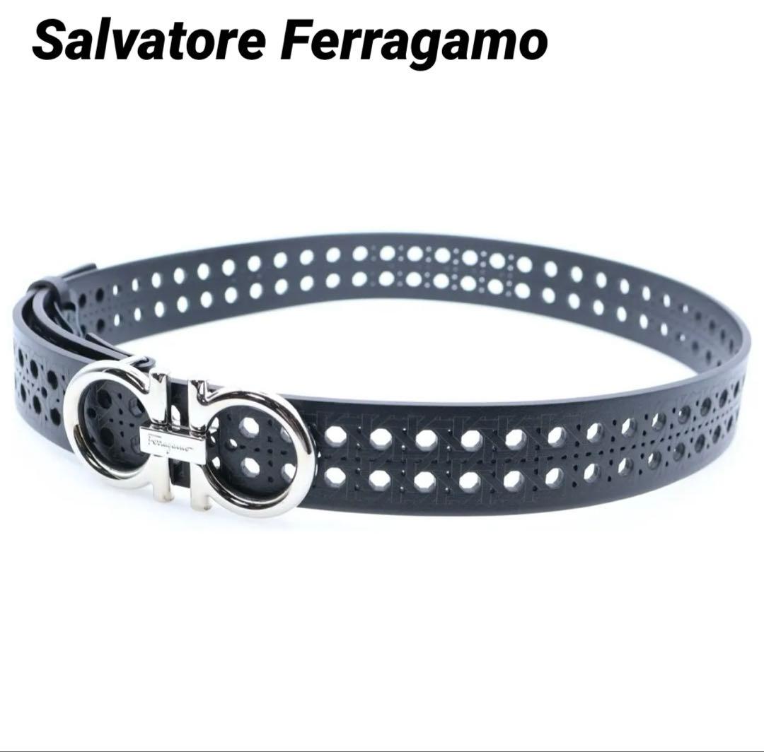 美品❗️ Salvatore Ferragamoガンチーニ レザーベルト