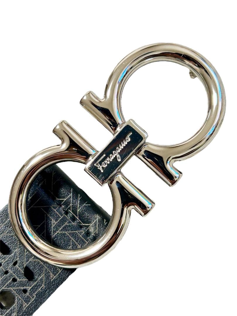 美品❗️ Salvatore Ferragamoガンチーニ レザーベルト