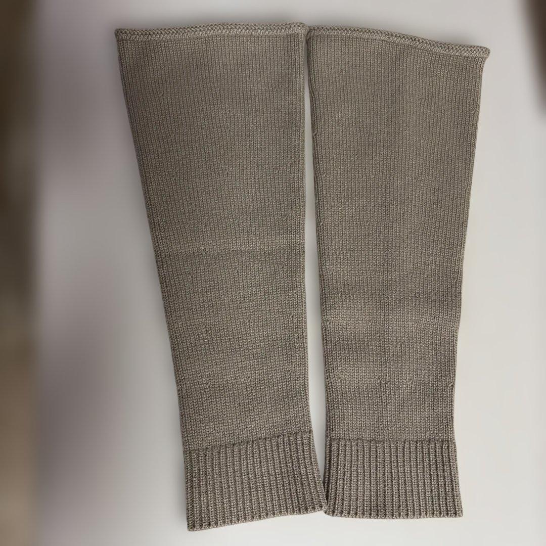 ドゥーズィエムクラスレッグウォーマー ベージュ