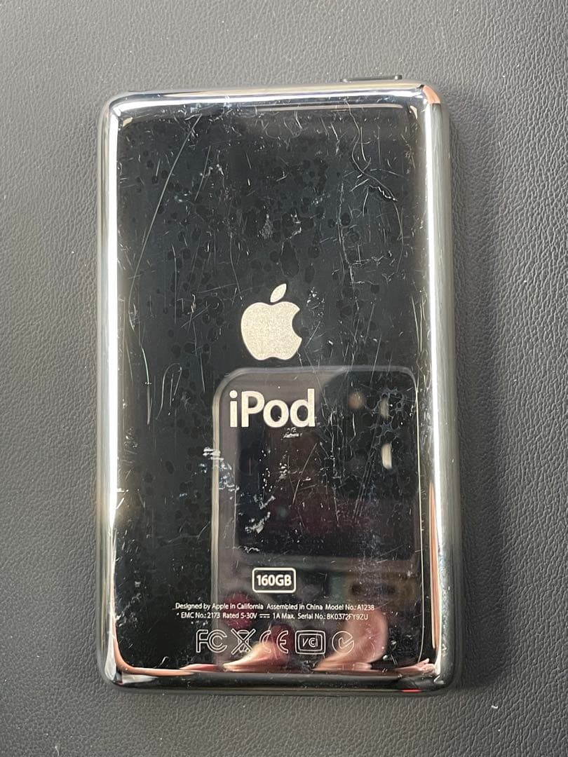 アップル iPod Classic 160GB ブラック ジャンク 中古品