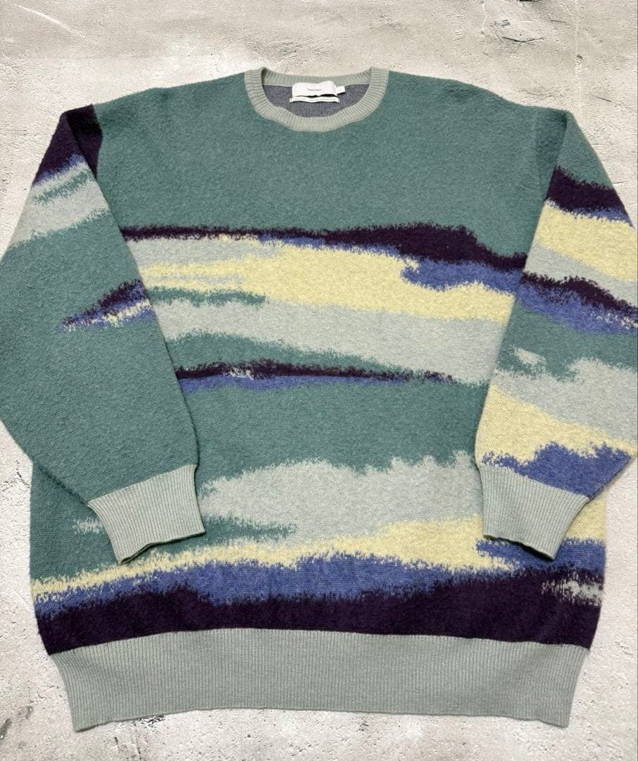 最終値下げ グラフペーパー Graphpaper Jacquard ニット