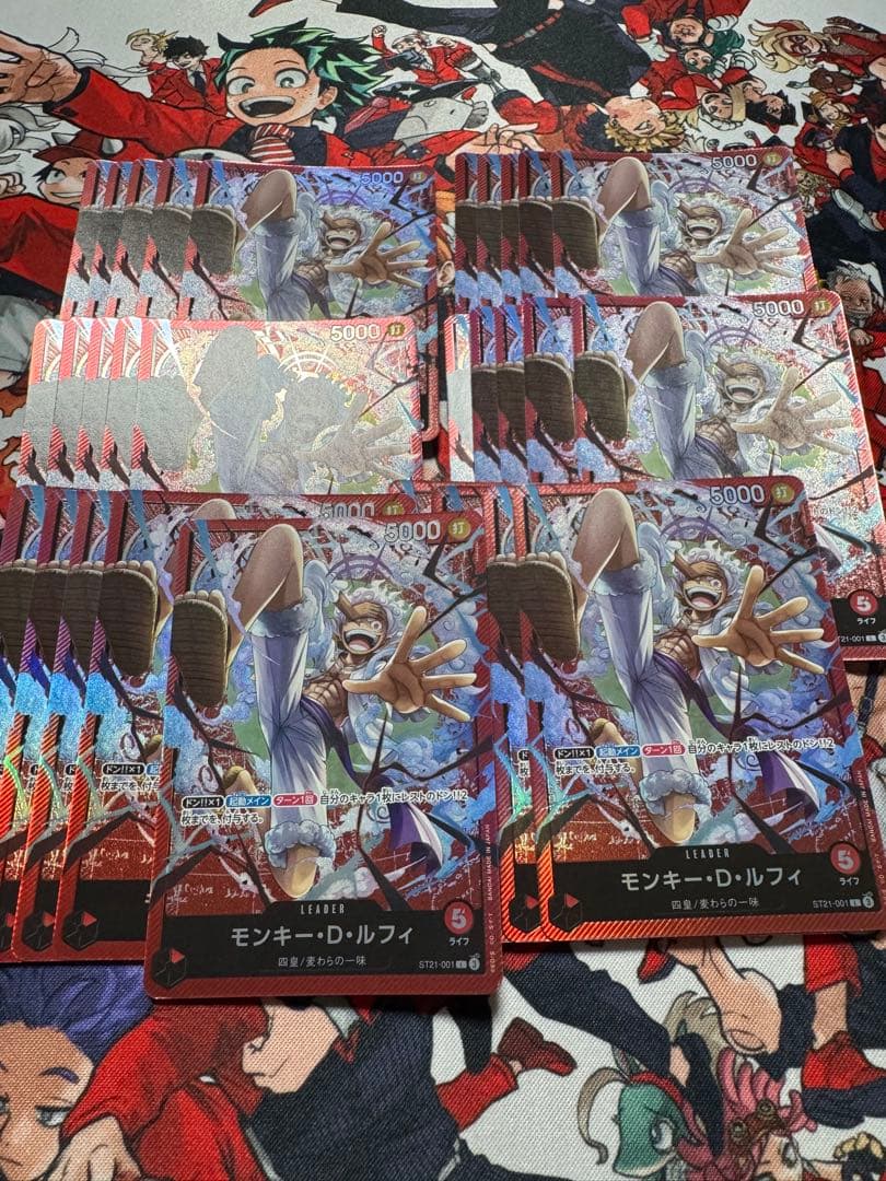 ワンピースカード　ニカ ルフィ リーダー　ST21-001 29枚
