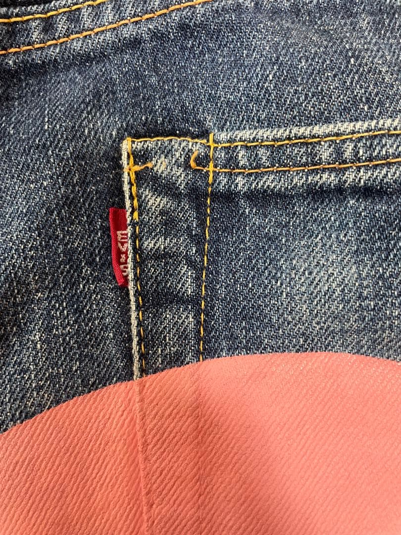 EVISU No.2 Lot.2501xx W31×35 ピンク大黒　日本製初期