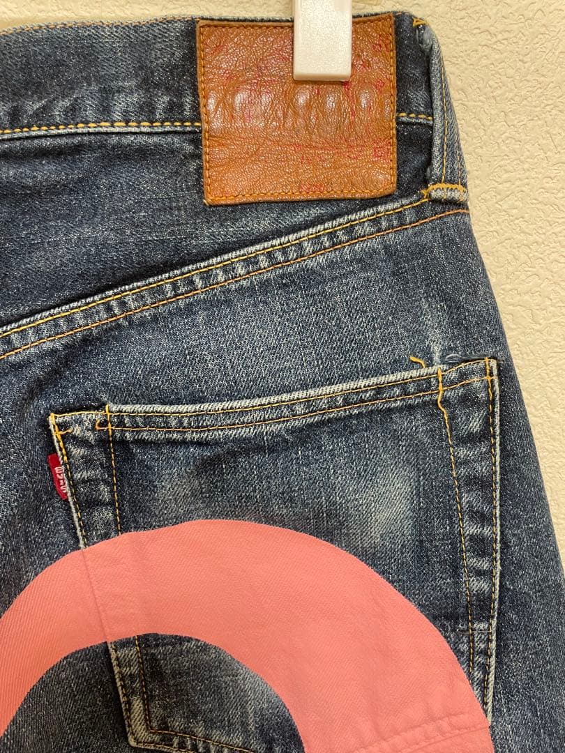 EVISU No.2 Lot.2501xx W31×35 ピンク大黒　日本製初期