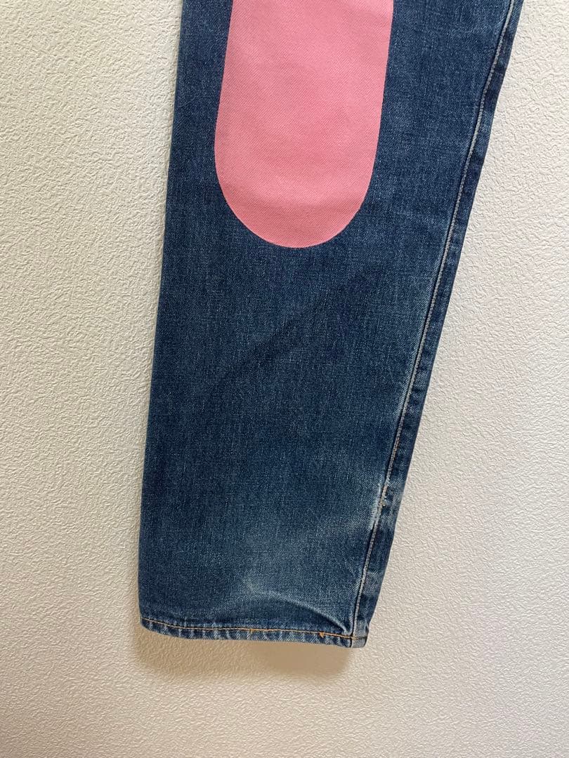 EVISU No.2 Lot.2501xx W31×35 ピンク大黒　日本製初期