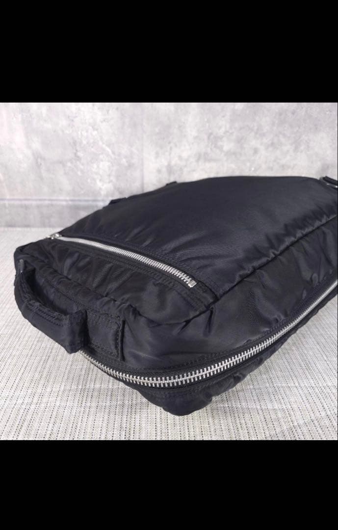 超美品　3way　PORTER　ポーター　ブリーフケース　リュック　タンカー　黒