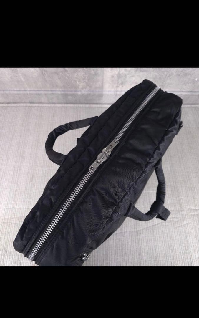 超美品　3way　PORTER　ポーター　ブリーフケース　リュック　タンカー　黒