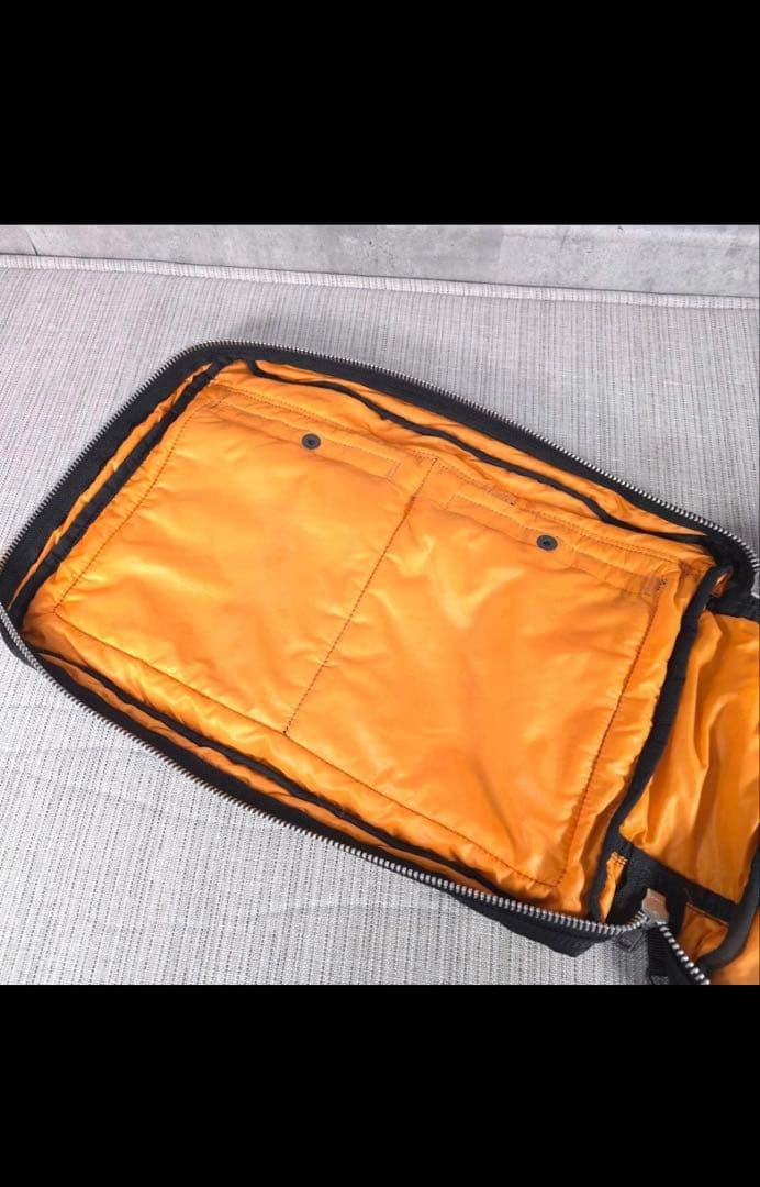 超美品　3way　PORTER　ポーター　ブリーフケース　リュック　タンカー　黒