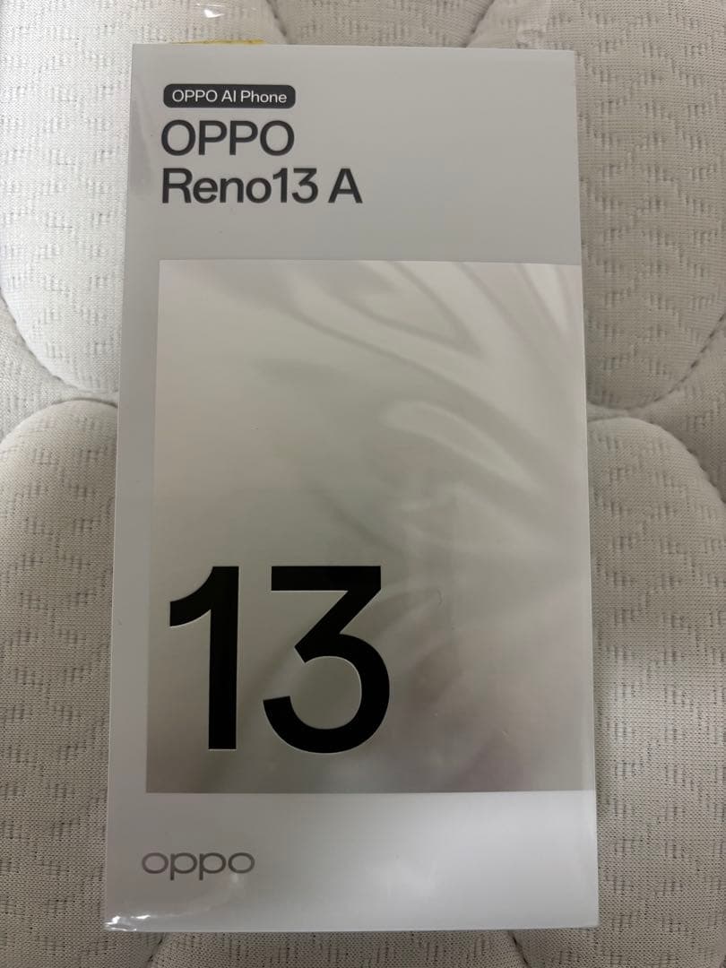 【新品最安値】OPPO Reno13A 128GB アイスブルー　本体　未使用