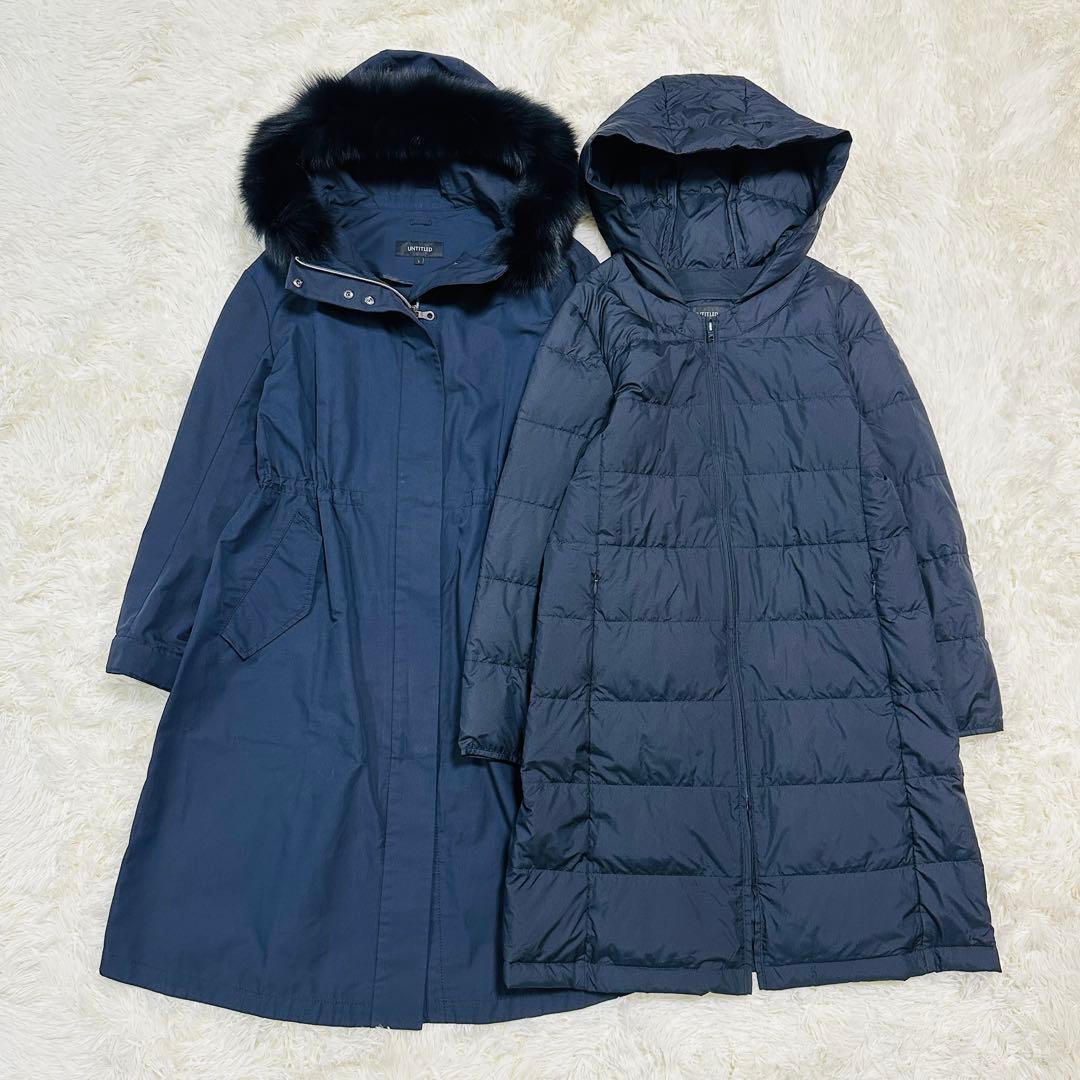 【月のこぶた様】タグ付き✨アンタイトル 5WAモッズコート ダウンライナー