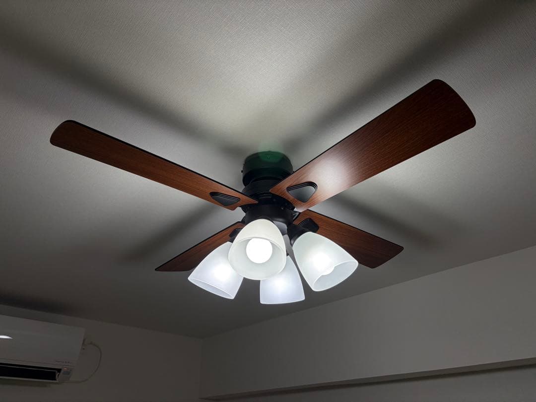 lowya シーリングファン　照明