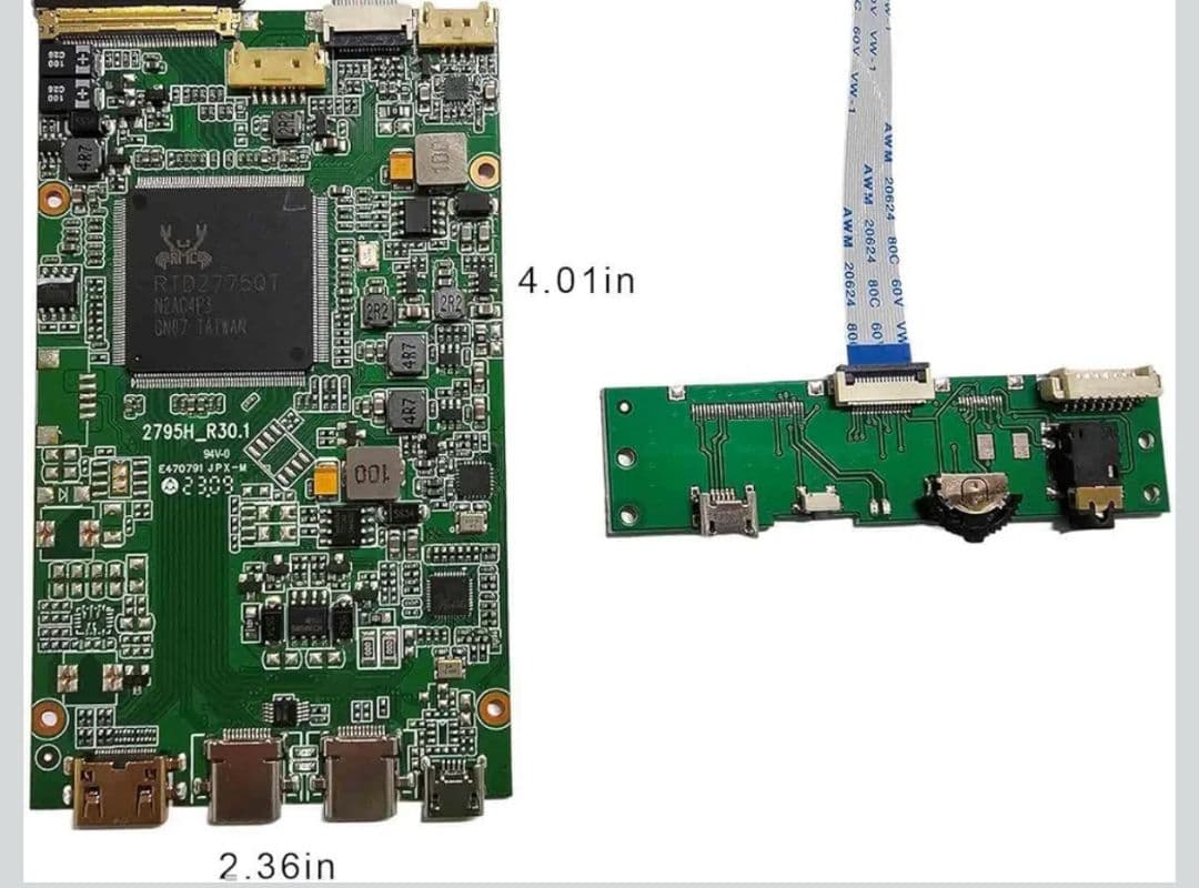 VSDISPLAY 15.6型 4K LCDコントローラー