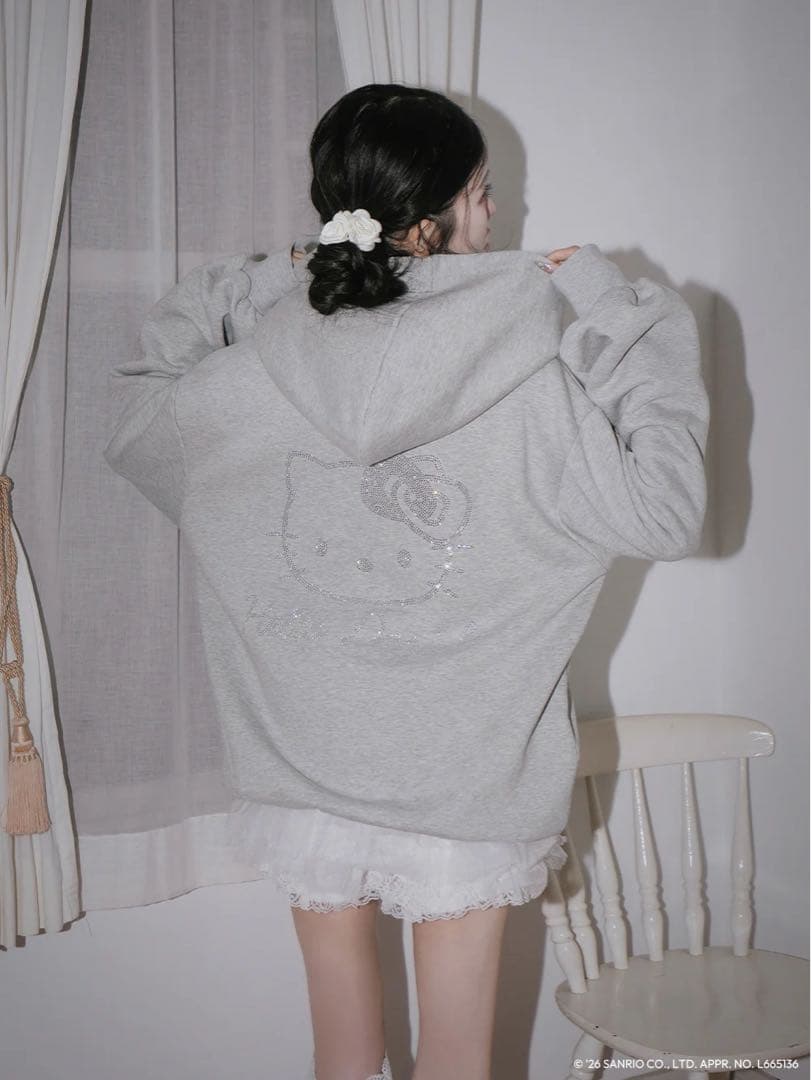 Darich Hello Darichジップアップフーディ GRY