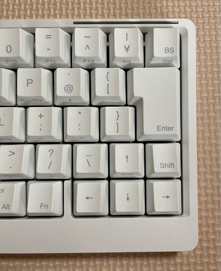 HHKB Studio 日本語配列／雪+タイピングベッド+キーボードルーフ