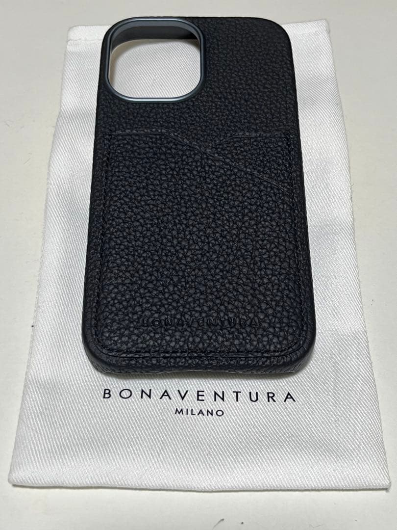 BONAVENTURA iPhone16用ケース ブラック