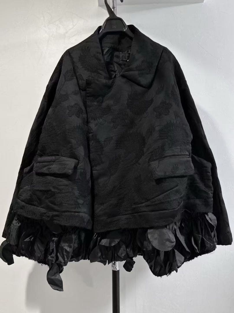 2023AW コムコム　コムデギャルソン　 刺繍　二次元　ジャケット