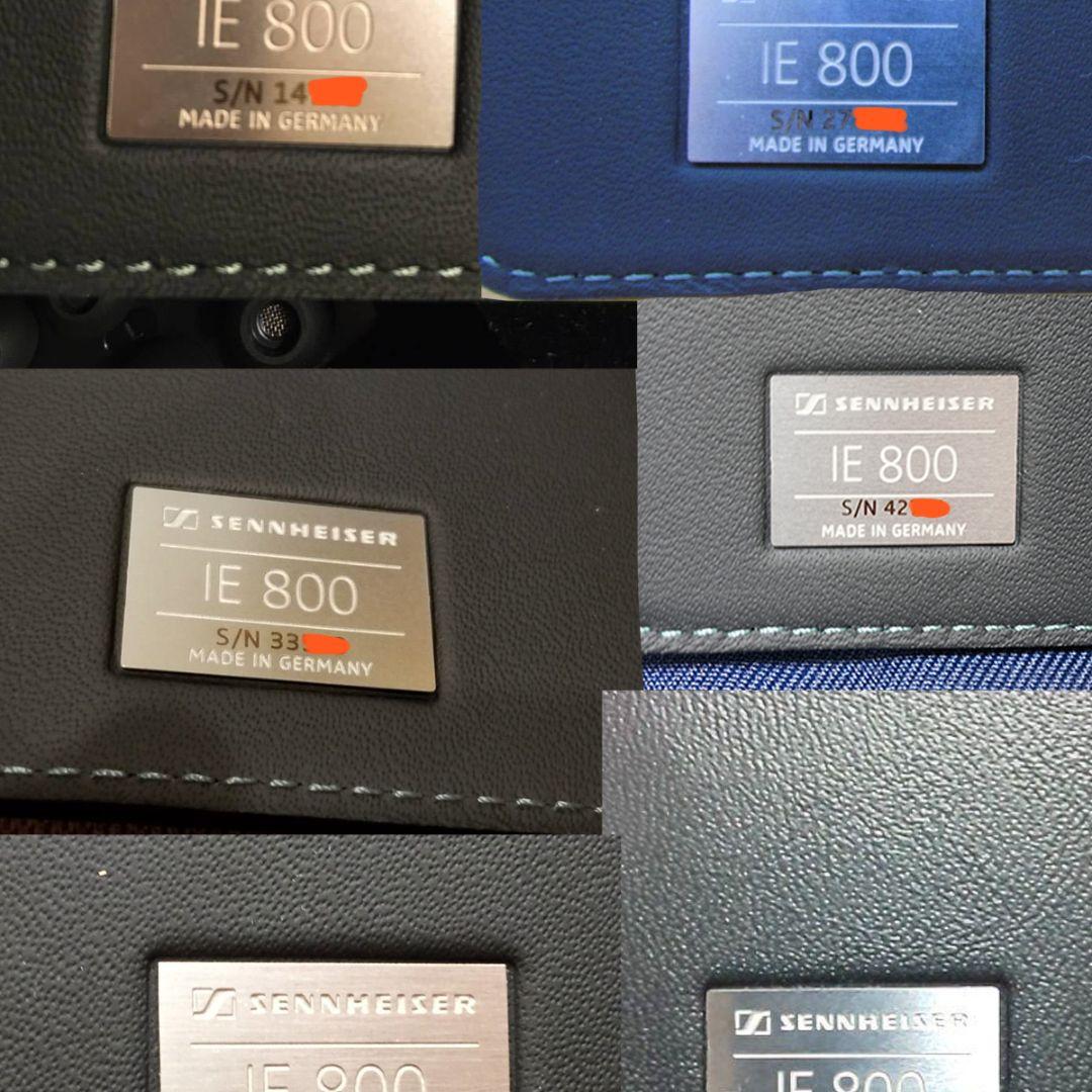 SENNHEISER IE800 贋物見分け方