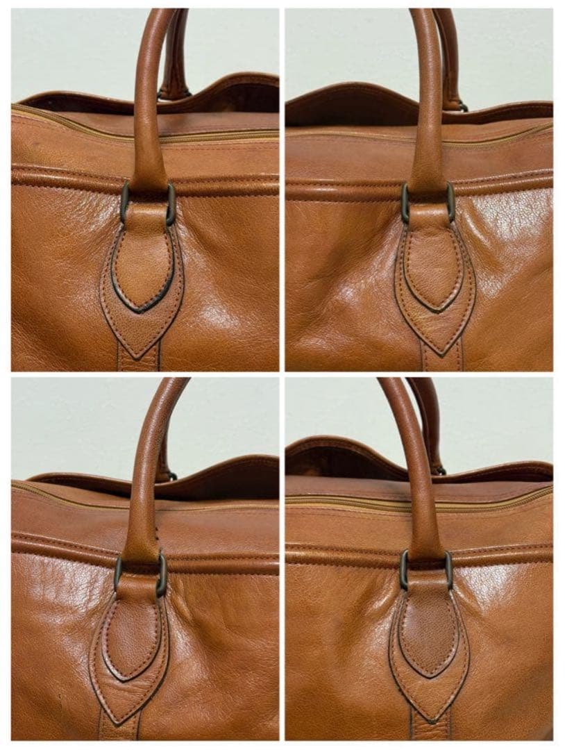 Porter バロン　ボストンバッグ　2way レザー　ブラウン　旅行　大容量