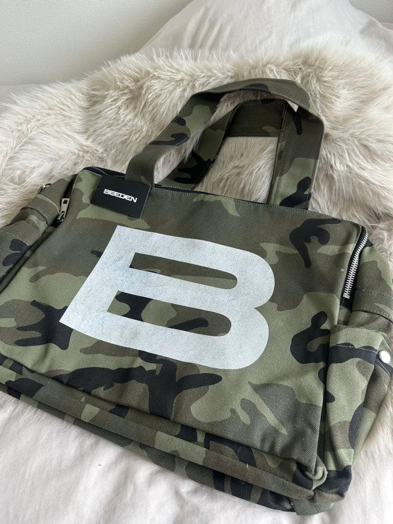 バッグ BEEDEN BIG B LOGO BAG