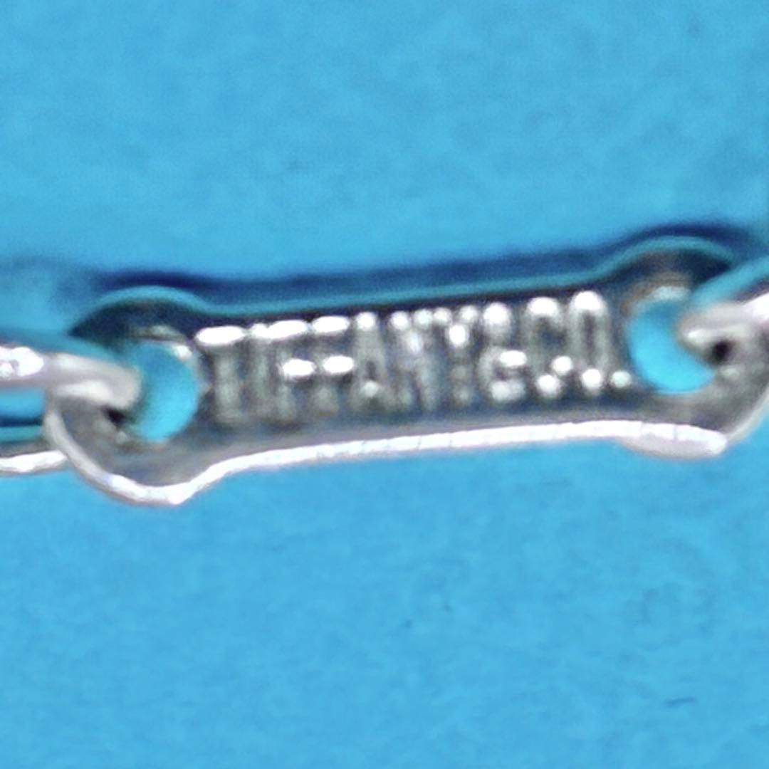 【美品】ティファニー ネックレス チェーンのみ 42cm シルバー SPAIN