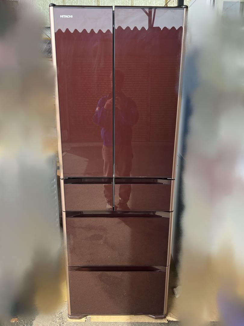 ひ*ょ様 【O-1427】HITACHI 日立 ノンフロン冷凍冷蔵庫 R-XG4